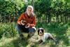 Low-Res_1. Professor Paul Thomas and truffle dog, Tweed