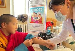 Low-Res_Michael March 25 Zero TB in Kids TB Screening (Credit - Kunchok Dorjee)