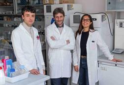 Low-Res_Vitor Heidrich, Nicola Segata and Liviana Ricci ©UniTrento ph Federico Nardelli