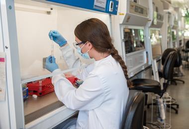 Caption Oxford Vaccine Group Laboratories