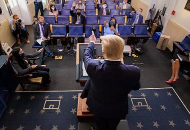 White_House_Press_Briefing_(50140845427)