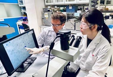 Low-Res_Asst Prof Benoit and Dr Jing