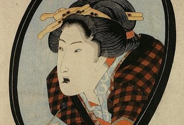 Kunisada-woman-blackening-teeth