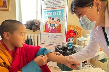 Low-Res_Michael March 25 Zero TB in Kids TB Screening (Credit - Kunchok Dorjee)