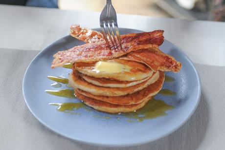 CC-BY_Uncommon_Bacon and pancakes 2_credit Higher Steaks and Tailored Brands