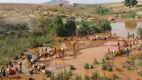 Community wash day - Madagascar