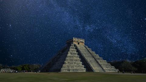 The Temple of Kukulcán at Chichen-Itza