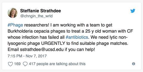 Phage tweet