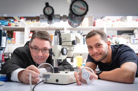 Low-Res_Prof John Cryan and Dr Gabriel Tofani
