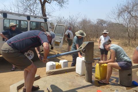 The village pump  - Malawi