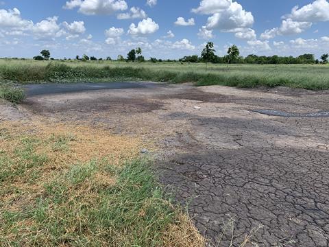 Poultry manure drying pits, Tanzania