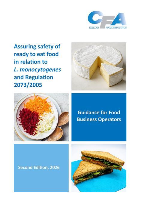 FRONT COVER Listeria Guidance
