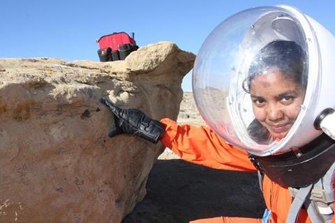 Low-Res_Anushree collecting lichens