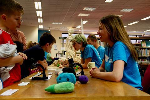 Grantham Library Chaos roadshow